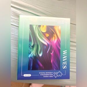 500 piece puzzle of waves